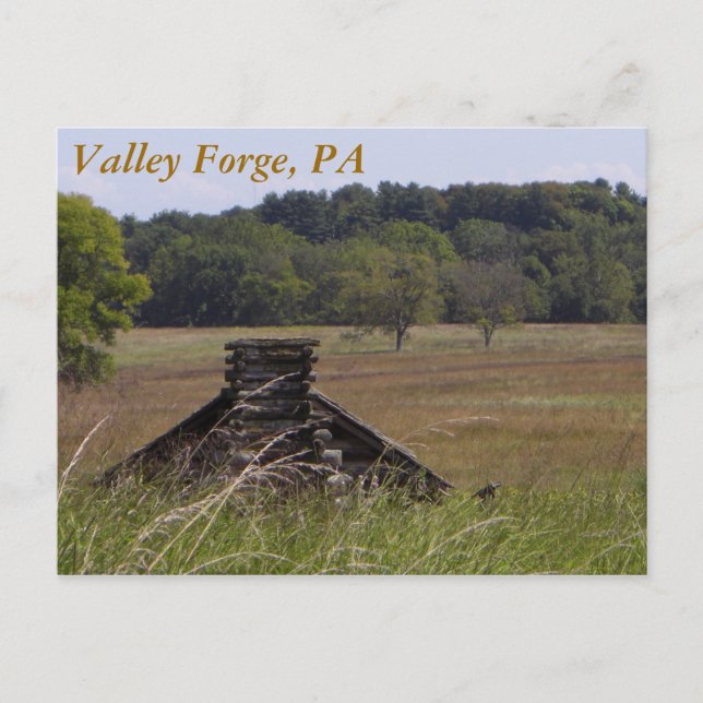 Carte postale de forge de vallée (Devant)