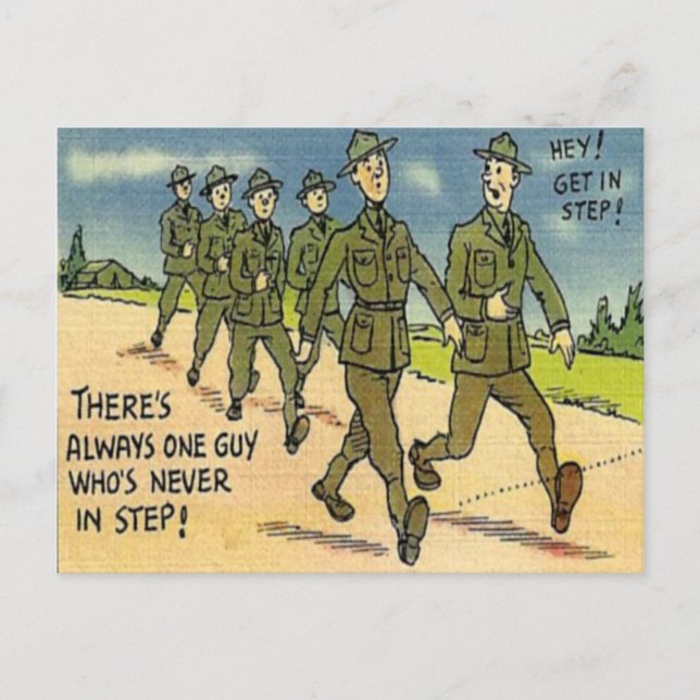 Carte postale de formation de base (Devant)