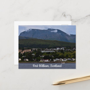 Carte postale de Fort William, Écosse