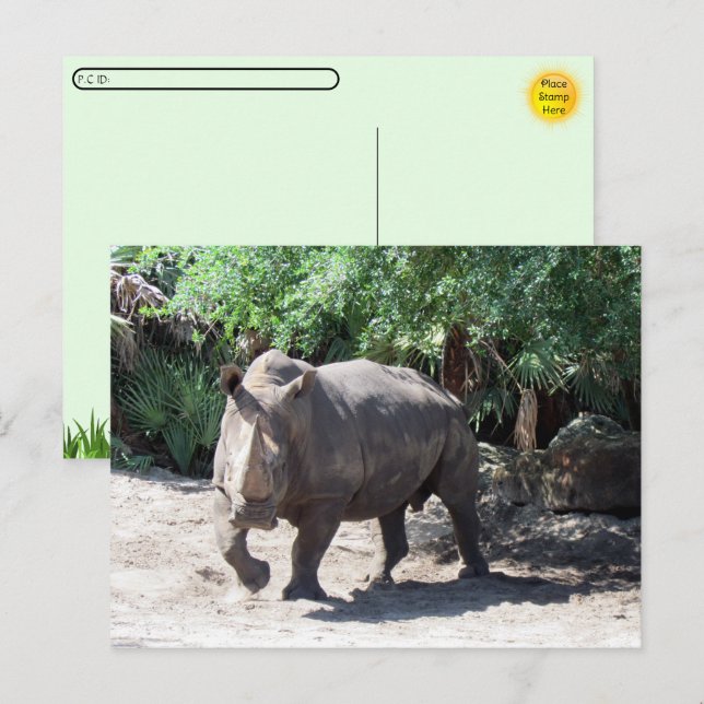 Carte postale de frais de passage (Devant / Derrière)