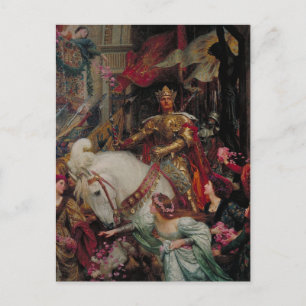 Carte postale de Frank Dicksee - Les Deux Couronne