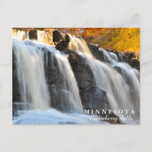 Carte postale de Gooseberry Falls Minnesota
