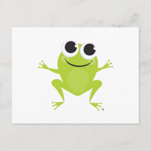 Carte postale de grenouille