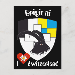 Carte postale de Grigioni Svizzera