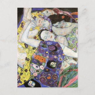 Carte Postale ~ de Gustav Klimt la Vierge