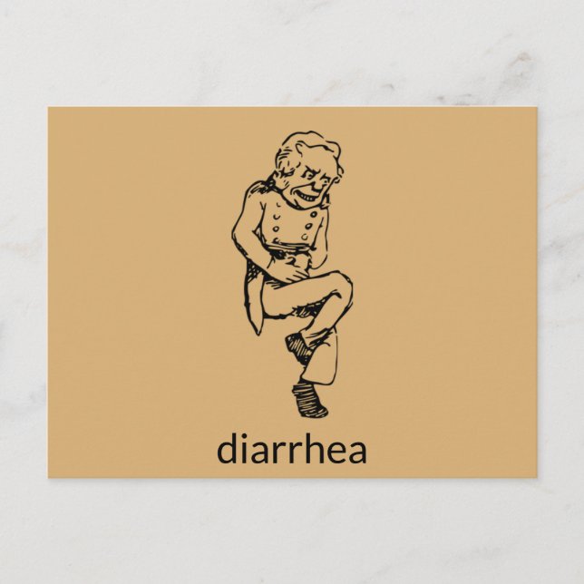 Carte postale de Guy Diarrhea bizarre (Devant)