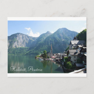 Carte postale de Hallstatt, Autriche