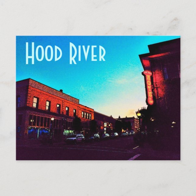 Carte postale de Hood River (Devant)