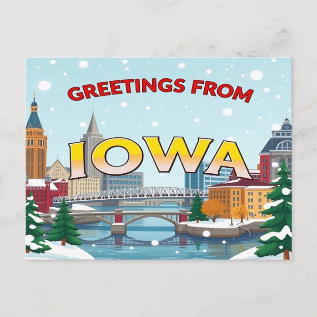Carte postale de IOWA (Devant)