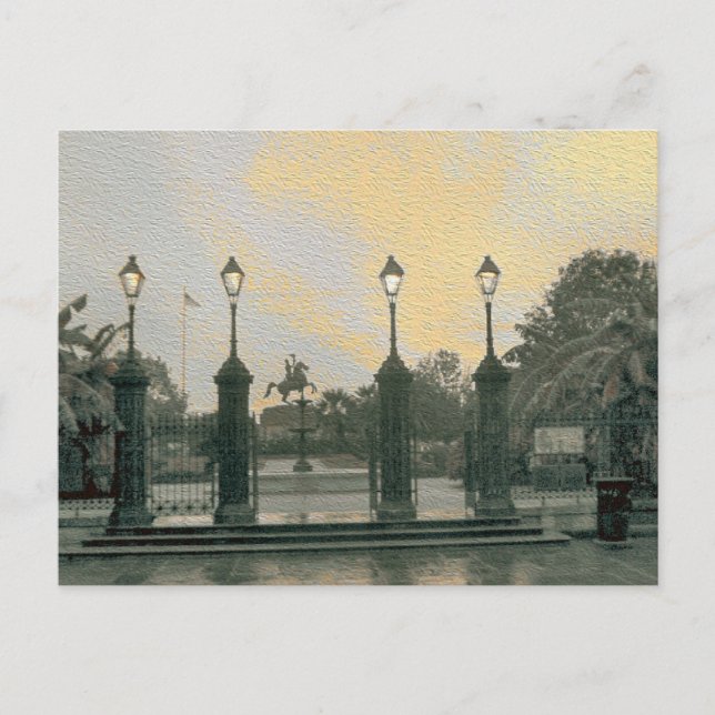 Carte postale de Jackson Square La Nouvelle-Orléan (Devant)
