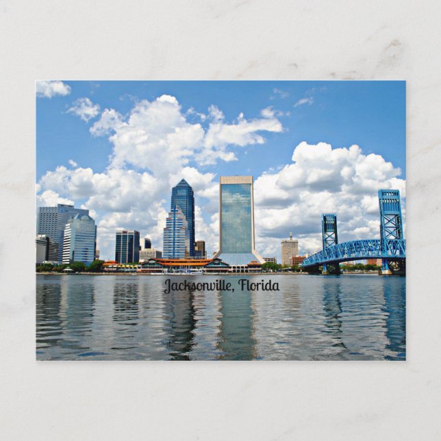 Carte postale de Jacksonville, Floride (Devant)