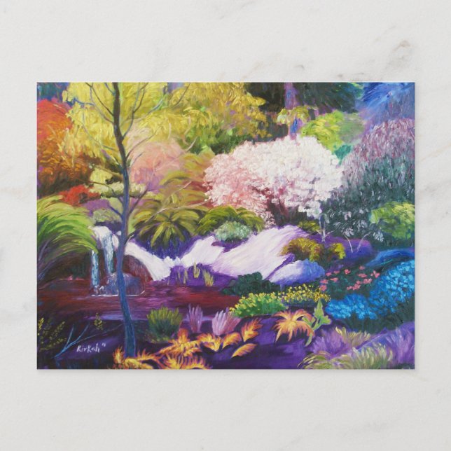 Carte postale de jardin botanique de Seattle (Devant)