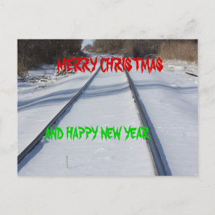 Carte postale de JOYEUX NOËL de VOIE FERRÉE