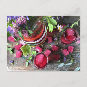 Carte postale de jus d'été par Diane Heller 2020