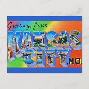 Carte postale de Kansas City MO