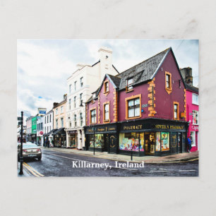 Carte postale de Killarney, Irlande vue de rue