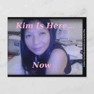 Carte postale de Kim de déesse de Dan Cilley