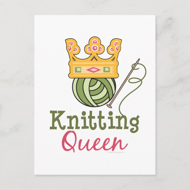 Carte postale de Knitting (Devant)