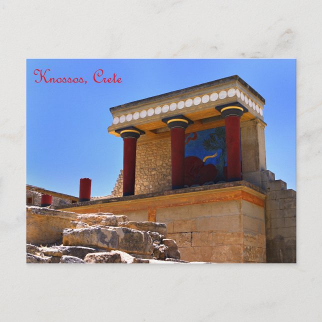 Carte postale de Knossos North Entrée (Devant)