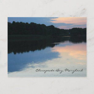 Carte postale de la baie de Chesapeake, Maryland