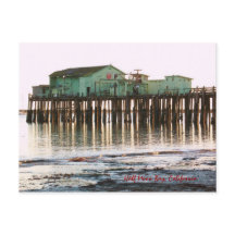 Carte postale de la baie de la demi-lune