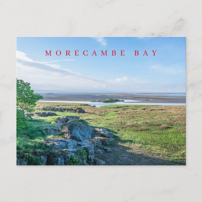 Carte postale de la baie de Morecambe (Devant)