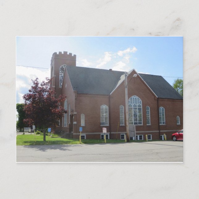 Carte postale de la bourse Brick Church (Devant)