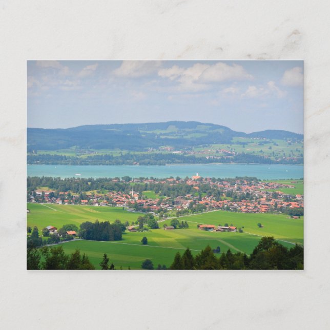Carte postale de la campagne bavaroise (Devant)