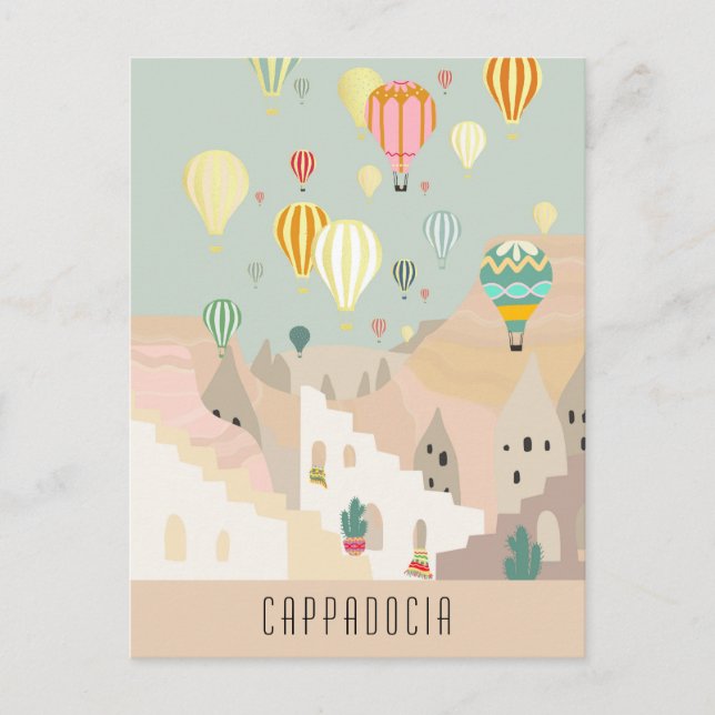 Carte Postale De La Cappadoce | Kapadokya rêve de  (Devant)