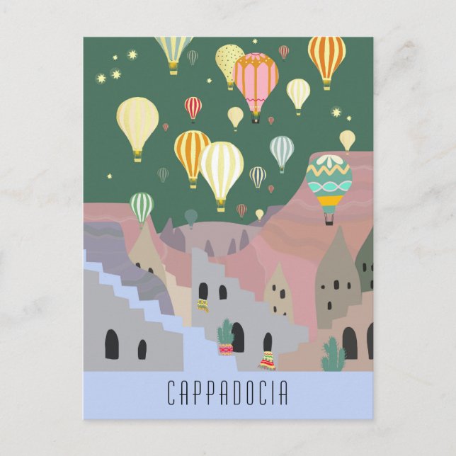 Carte Postale De La Cappadoce | Kapadokya rêve de  (Devant)