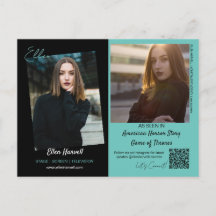 Carte postale de la carte postale du modèle d'acte