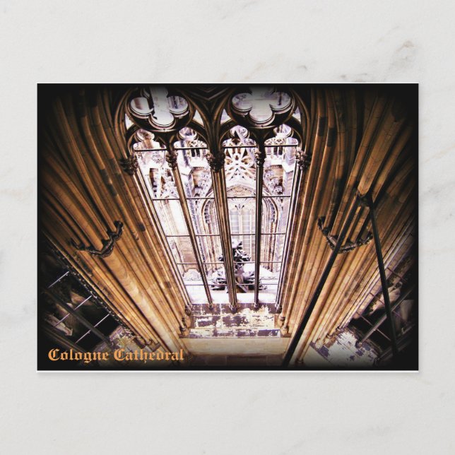 Carte postale de la cathédrale de Cologne (Devant)