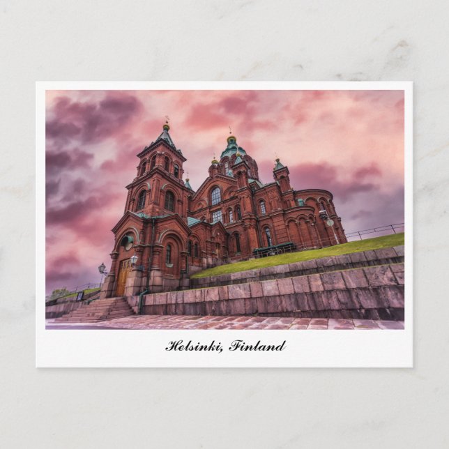 Carte postale de la cathédrale d'Uspenski (Devant)