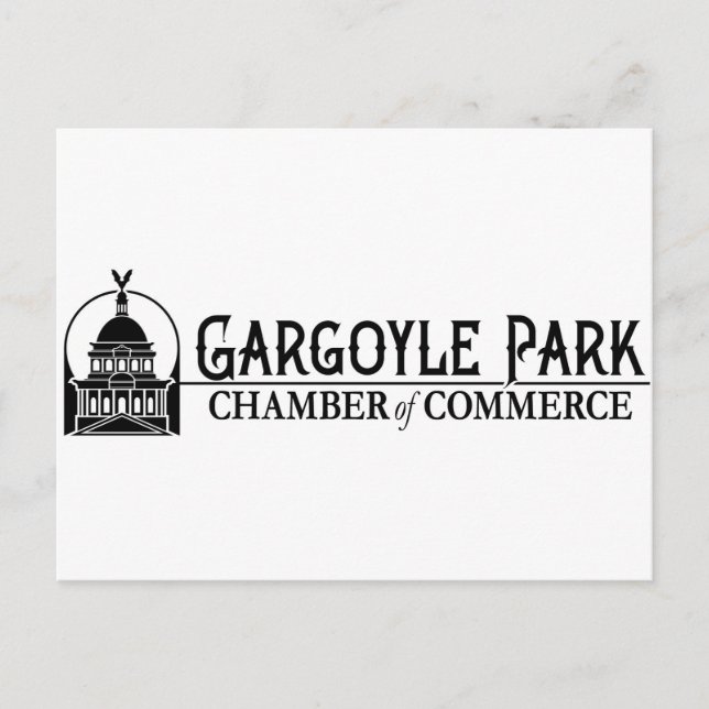 Carte postale de la Chambre de commerce de Gargoyl (Devant)