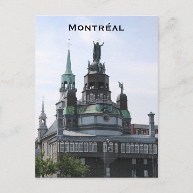 Carte postale de la chapelle de Montréal (Devant)