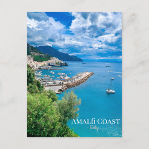Carte postale de la côte d'Amalfi