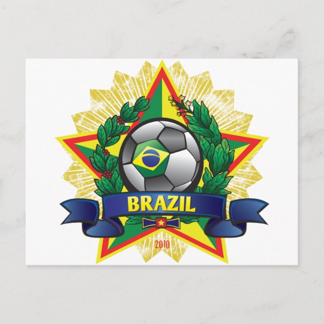 Carte postale de la Coupe du monde de football du  (Devant)