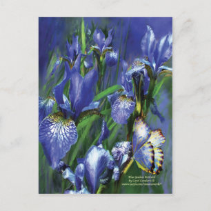 Carte postale de la déesse bleue