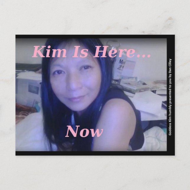 Carte postale de la déesse Kim de Dan Cilley (Devant)