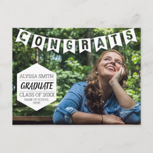Carte postale de la Faire-part de graduation