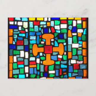 Carte postale de la fenêtre Canterbury