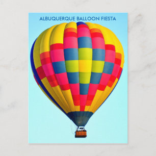 CARTE POSTALE DE LA FÊTE DES CERFS-VOLANTS D'ALBUQ