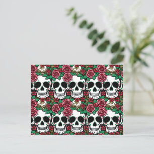 Carte postale de la fête des morts - Halloween