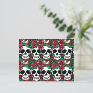 Carte postale de la fête des morts - Halloween