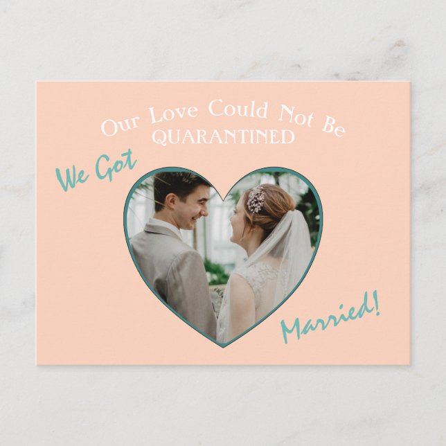Carte postale de la fête du Mariage (Devant)