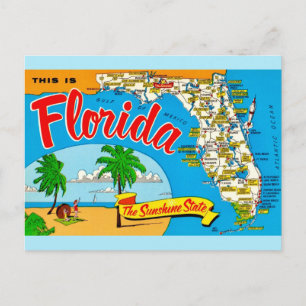 Carte postale de la Floride ensoleillée