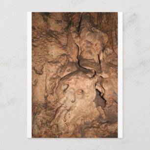 Carte postale de la formation de grotte