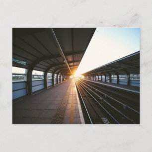 Carte postale de la gare