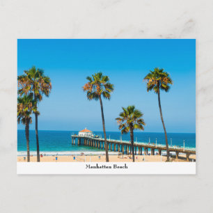 Carte postale de la jetée de Manhattan Beach