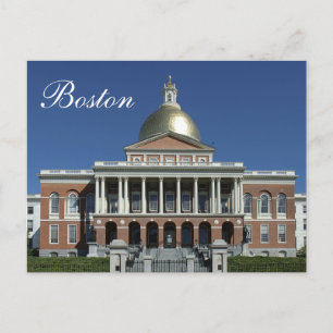 Carte postale de la maison d'état historique Bosto